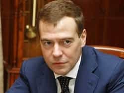Medvedev again accuses Yushchenko of